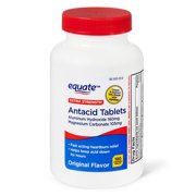 Equate Extra Strength Antacid Chewable Tablets, 160 mg, 100 Count