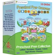 Preschool Prep Series Collection: 10 DVD Boxed Set (Meet the Letters, Meet the Numbers, Meet the Shapes, Meet the Colors, Meet the Sight Words 1, 2 & 3 / and more) (DVD)