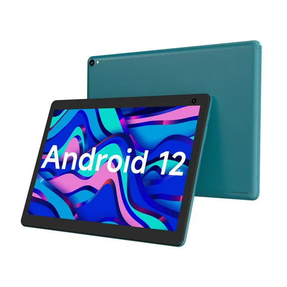 Tablet 10 inch, Android 12 Tablet, 32GB ROM 512GB Expand Computer Tablets, Quad Core Processor 6000mAh Battery, 1280x800 IPS Touch Screen, 2+8MP Dual HD Camera, Bluetooth Wifi Tablet PC, Navy Blue