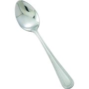 Winco 0005-03 12-Piece Dots Dinner Spoon Set, 18-0 Stainless Steel