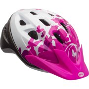 Bell Rally Flutter Bike Helmet, Pink/White, Child 5+ (52-56cm)