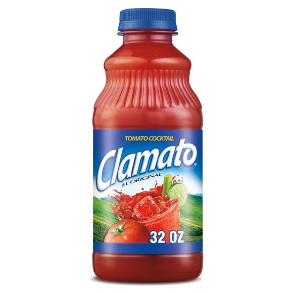 Clamato Original Tomato Cocktail, 32 fl oz bottle