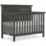 Slumber Baby Olive 4 in 1 Convertible Crib, Weathered Grey