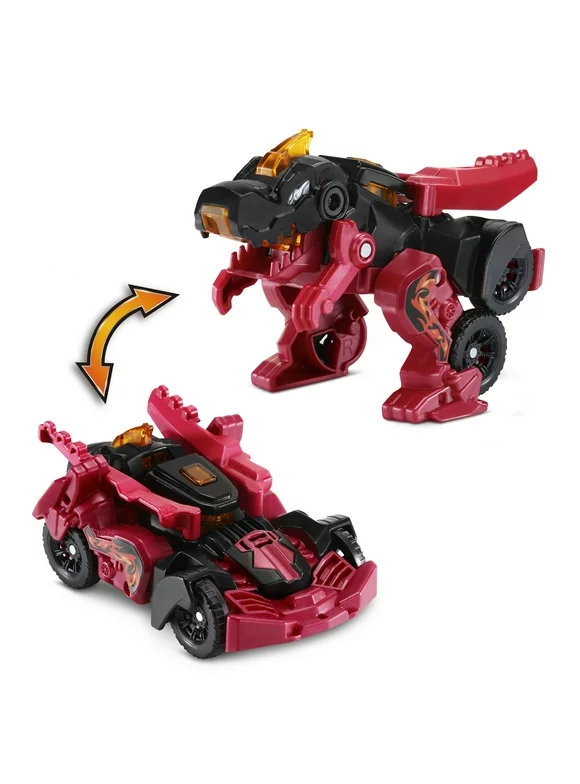 VTech Switch & Go T-Rex Muscle Car Transforming Dino & Fire Effects