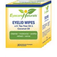 Eyecare Naturals Eyelid Wipes 30-Day Supply
