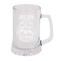 Kitchen Products Personalized Beer Mug, The Best Father Gift For The Galaxy On Father's Day