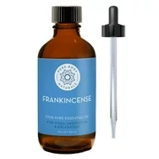 Frankincense Essential Oil for Diffuser and Skin, Stress Relief, Meditation and Yoga, by Pure Body Naturals, 4 Ounce