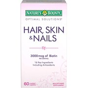 5 Pack - Nature's Bounty Hair, Skin and Nails Caplets 60 Tablets Each