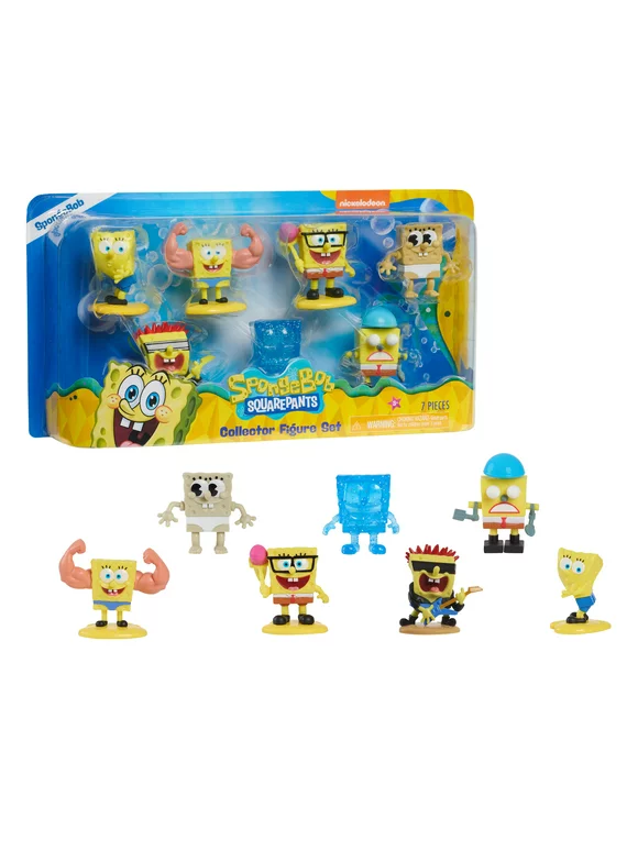 SpongeBob SquarePants Collectible Figure Set, Kids Toys for Ages 3 up