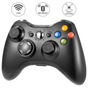 Wireless Controller for Xbox 360, Miadore Xbox 360 Joystick Wireless Game Controller for Xbox & Slim 360 PC Windows 7,8,10 (Black)