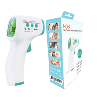 MOBI Non-Contact Forehead Thermometer with Fever Indicators and Object Mode