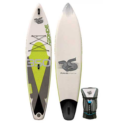 Rave Sports Agonde 116 ISUP Board Borealis in Lime