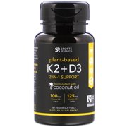 Sports Research Vitamin K2 + D3, 60 Veggie Softgels