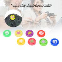 Kritne 8PCS Replacement Silicone Analog Controller Joystick Thumb Stick Grip Cap Cover For Switch PRO,Silicone Cap Joystick Thumb Grip Protect Cover