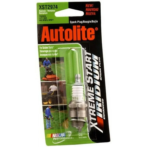 Autolite XST2974DP Xtreme Start Iridium Lawn & Garden Spark Plug