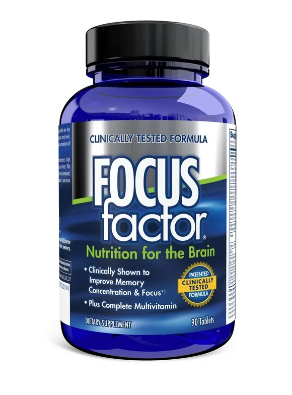 Factor Nutrition Focus Factor Memory Supplement 90 Each