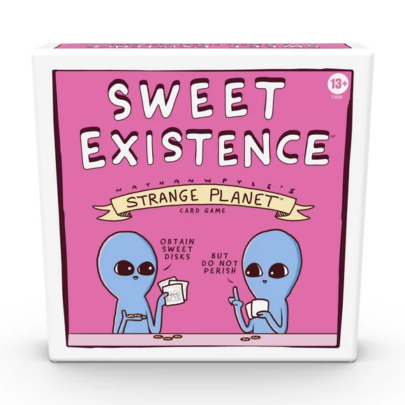 Sweet Existence A Strange Planet Card Game, for Ages 13 and Up, 4-8 Players