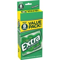 EXTRA Spearmint Sugarfree Gum, value pack (8 packs total)