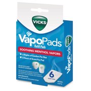 Vicks VapoPads for Vicks Humidifiers, 6 Pack, VVP-6-V