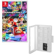 Hard Shell 12 Game Caddy with Mario Kart 8 Deluxe for Nintendo Switch