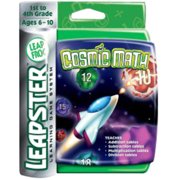 Cosmic Math - Leapster Multimedia Learning System - game cartridge