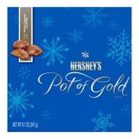 Hershey's Pot Of Gold Pecan Caramel Clusters Chocolate Christmas Candy Box, 24 Ct, 8.7 Oz.