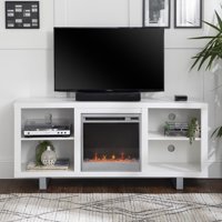Manor Park Modern Fireplace TV Stand for TVs up to 64" - Multiple Finishes