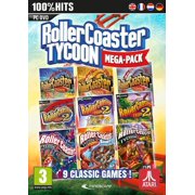Atari Rollercoaster Tycoon Mega-Pack 9 PC Games