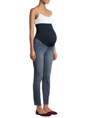 Maternity Time and Tru Skinny Jeans with Full Panel
