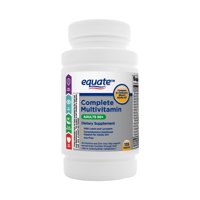 (2 Pack) Equate Adults 50+ Complete Multivitamin Tablets, 125 Ct