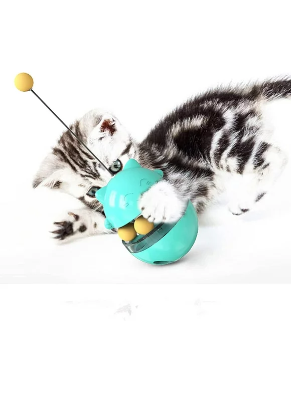 Langtuo Cat Toys Interactive Best Tumbler Cat Treat Dispenser Toy for Cats & Dogs