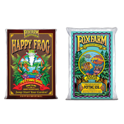 FoxFarm Ocean Forest Garden Soil Mix and Happy Frog Organic Potting Soil Mix