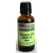Vitamin D3 2000 Mint with MCT Oil No Chinese Ingredients