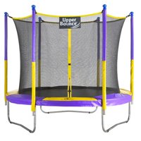 Upper Bounce 9' Trampoline Round with Safety Enclosure