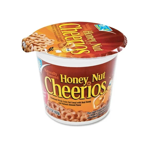 General Mills Honey Nut Cheerios Cereal-In-A-Cup