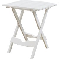 Adams Manufacturing Quik-Fold Side Table-White