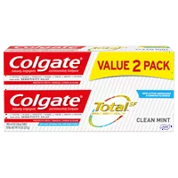 Colgate Total Toothpaste, Clean Mint, 4.8 Ounce (2 Pack)