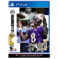 Madden NFL 21 Deluxe Edition, Electronic Arts, PlayStation 4- Payless Daily Exclusive Pre-order Bonus