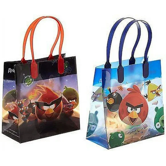 12PCS Angry Birds Authentic Licensed Goodie Party Favor Gift Birthday Loot Bags