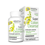 Health Plus 10 Day Super Colon Cleanse - Detox | 100 Capsules, 50 servings
