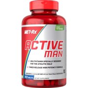 MET-Rx(R) Active Man Multivitamin, 90 count, Comprehensive Multivitamin for Active and Athletic Men, Vitamins, Minerals and Antioxidants Provide Health and Wellness Support for Fitness Oriented Men*