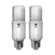 GE LED 15W Bright STIK Soft White 2PK. 100 Repl Watts, 1600 lumens