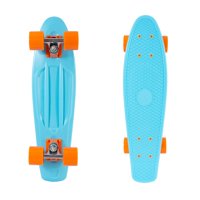 Retrospec Quip Skateboard 22.5" Classic Plastic Mini Cruiser Complete Skate Board w/ Abec 7 bearings
