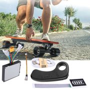 FAGINEY Electric Skateboard Longboard Dual Drive ESC Substitute Control Mainboard with Remote, Skateboard ESC Substitute, Electric Skateboard Controller(Skateboard not included)