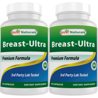 2 Pack - Best Naturals Breast-Ultra Breast Enlargement Pills 90 Capsules