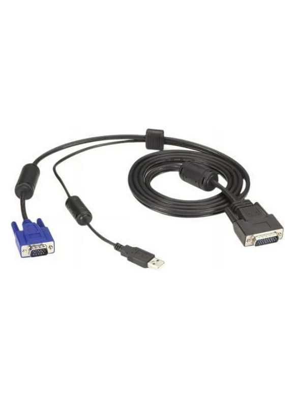 Black Box ServSwitch Secure KVM Switch Cable, VGA and USB to HD26