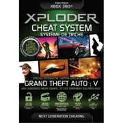 xploder cheat system for xbox 360 - special edition for grand theft auto v + 100's more games