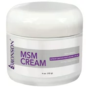 Bronson MSM Cream with Chondroitin and Glucosamine, 4 Ounces