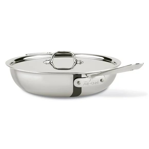 All-Clad 4 QT Stainless Steel Weeknight Pan & Lid