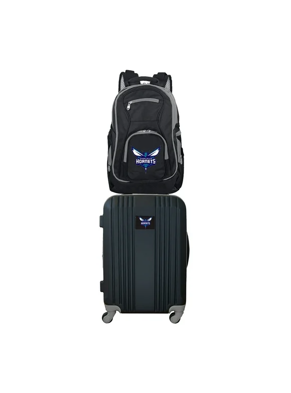 NBA Charlotte Hornets 2-Piece Luggage and Backpack Set